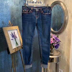 True Religion Halle Super T Skinny Jeans Size 29